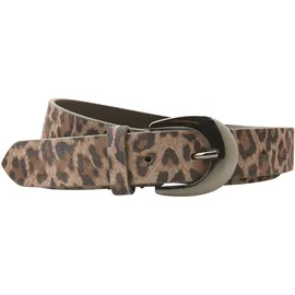 STREET ONE Leo-Ledergürtel - schwarz,