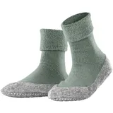 Falke Hausschuhe Cosyshoe W Hp Wolle rutschhemmende Noppen 1 Paar, Grün Peppermint 7477, 39-40 - 39/40