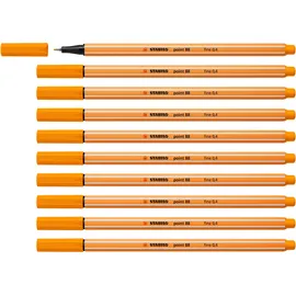 Stabilo - Fineliner - point 88-10er Pack - orange
