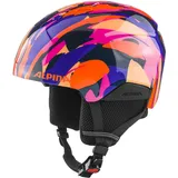 Alpina Pizi 46-51 cm Pink/Orange/Blue Gloss