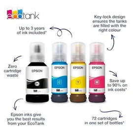 Epson 102 EcoTank-Tintenflasche CMYK