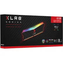 PNY XLR8 Gaming Epic-X RGB DDR4 3200MHz 8GB Desktop Memory Single Pack, Schwarz