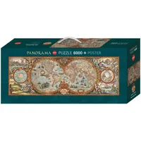 Heye Hemisphere Map Puzzle