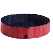 Procyon Hundepool Planschbecken für Haustiere 120cm oder 160cm mit Wasserablassventi, Größe L