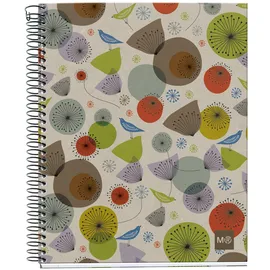 Miquelrius Notizbuch A5 liniert Ecobirds