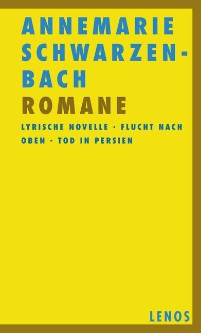 Romane - Annemarie Schwarzenbach  Kartoniert (TB)