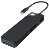Hyper HyperDrive Flex 8 Dockingstation USB-C Hub schwarz