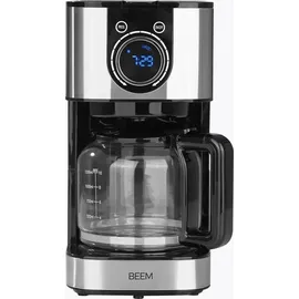BEEM Fresh Aroma Filterkaffeemaschine Glaskanne schwarz