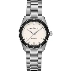 Hamilton Jazzmaster Performer Auto 38mm H36205110 - weiß,silber - 38mm