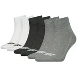 Levi's Unisex Quarter Socks Grey 43 46