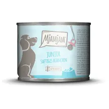 MjAMjAM Leckere Mahlzeit Junior 200g Dose Hundenassfutter 6 x 200 Gramm saftiges Hühnchen mit Ei