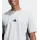 adidas Essentials 3-Streifen Single Jersey Kurzarm-T-Shirt Medium Grey Heather / Black M