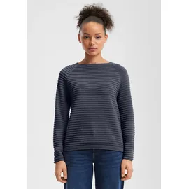 QS Pullover aus Viskosemix Blau L
