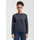 QS Pullover aus Viskosemix Blau L