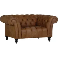 GUTMANN FACTORY Sessel GUTMANN FACTORY "Amazonas", braun (cognac), B:155cm