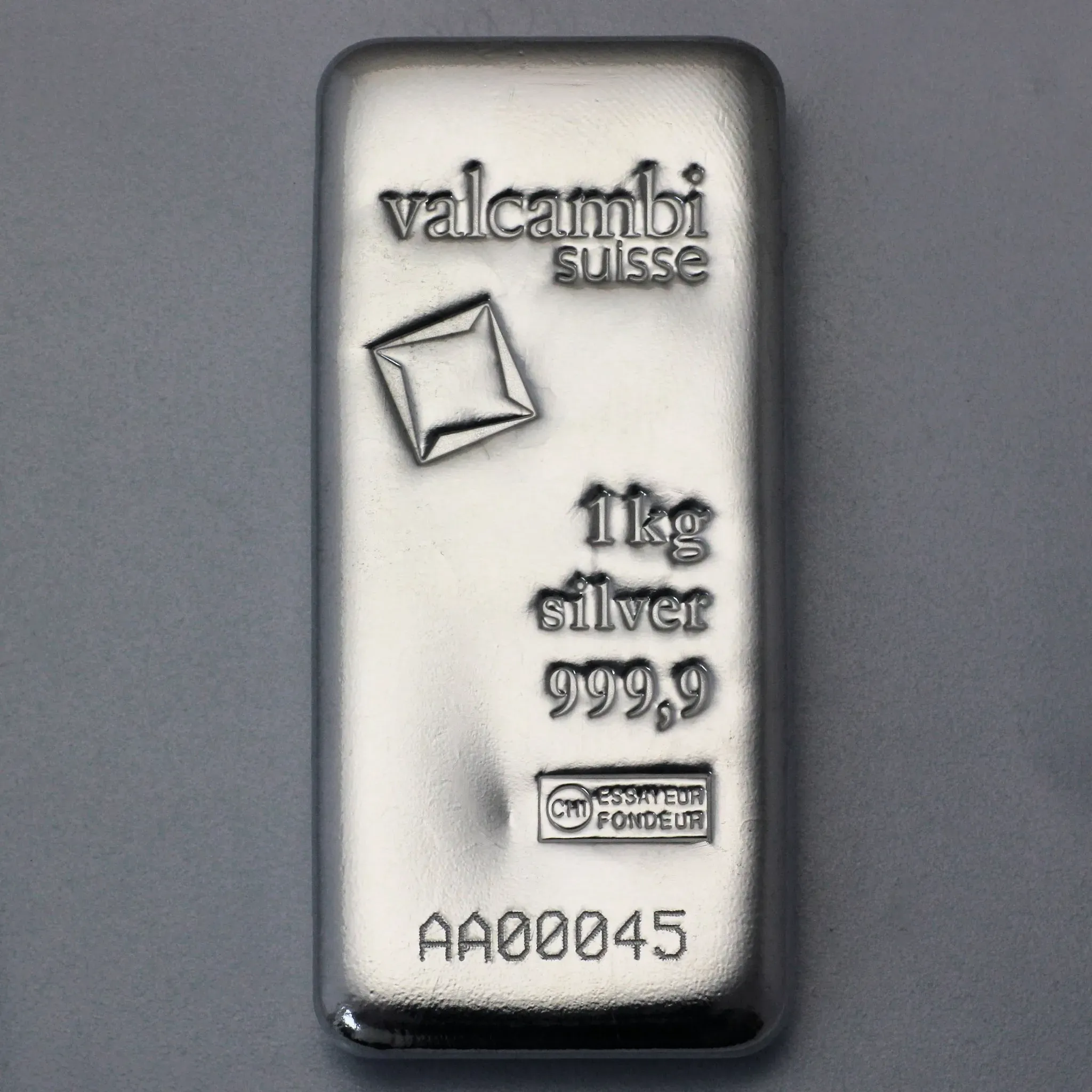 Silberbarren 1kg/1000g VALCAMBI (999,9)
