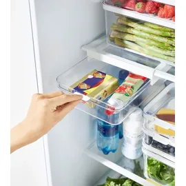 Rotho Kühlschrankschublade 2600 ml Transparent Weiß