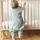 EMMA & NOAH Baby Schlafsack mit Füßen Essential Mint 100