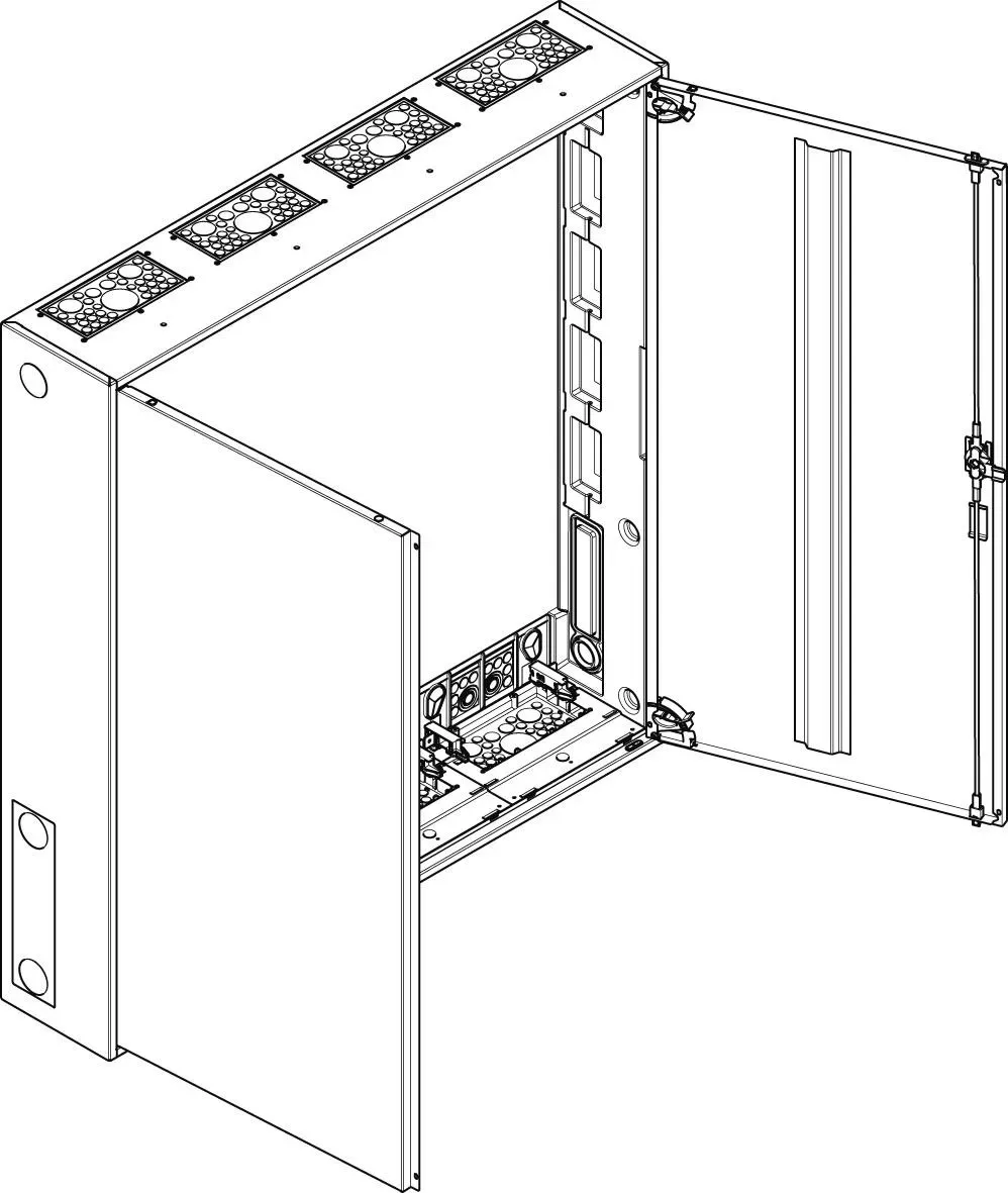 ABN Wandgehäuse S57L