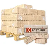 500 kg RUF Briketts Hartholzbriketts aus Buche und/oder Eiche | 50 x 10 kg Holzbrikett auf Palette | Energie Kienbacher®