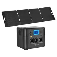 Vevor Powerstation mit 200 W Solarpanel 1200 W inkl. 806 Wh Akku