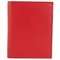 Excellanc Herren Geldbörse aus Echtleder. Format 10 x 12 cm. - Rot