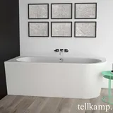 Tellkamp Pio Eck-Badewanne mit Verkleidung, 0100-055-00-R-AUF/CRWM,