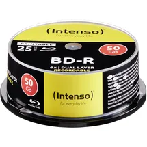 Intenso 5101124 BD-R DL Rohling 50GB Bedruckbar