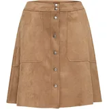 Oxmo A-Linien-Rock Damen Braun 42