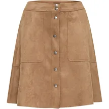 Oxmo A-Linien-Rock Damen Braun 42