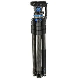 Benro Aero6 Videostativkit inkl. Videoneiger S6Pro und Nivelliermittelsäule Carbon
