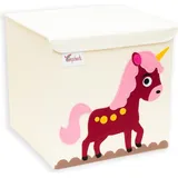 Intirilife Aufbewahrungsbox 35 x 33,5 x 33 cm 1-tlg. beige