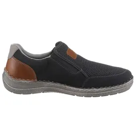 Rieker Loafer Herren Blau/Braun 42
