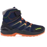 Lowa Maddox Warm GTX Kinder navy - blau|orange