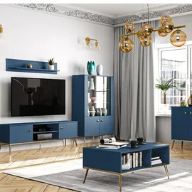 petits-meubles Thalia Blau MDF 90 x 42 cm
