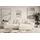 altdecor Ecksofa Cord mit Schlaffunktion 2-Sitzer Beige