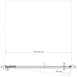 Ravak Cool! Duschtür 80 x 195 cm X0VV40A00Z1