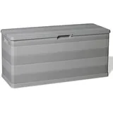 furnicato Gartenbox Grau 117×45×56 cm