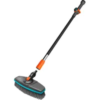 Gardena Wasch-Set Cleansystem soft mit Stiel S grau