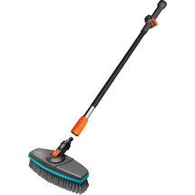 Gardena Wasch-Set Cleansystem soft mit Stiel S grau