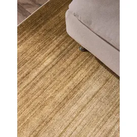 benuta Pop Teppich Laury - Beige 120x170 cm - Kunstfaser - Rechteckig & im Style: Uni, Elegant, Minimalistisch - Pflegeleicht für Wohnzimmer Schlafzimmer