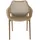 TPFGarden Gartenstuhl 57 x 60 x 81 cm braun 1 St.
