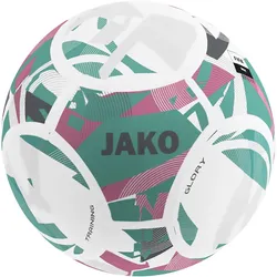 JAKO Glory Fußball Trainingsball Kinder 663 - weiß/rose/cool gray 4