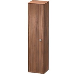 Duravit Brioso Hochschrank BR1330L1079 420x1770x360mm, Nussbaum Natur/Chrom, Tür links
