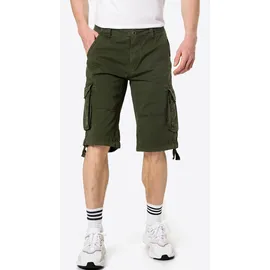 Alpha Industries Jet Cargo Shorts Dark Olive 34