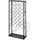 vidaXL Weinregal 47,5 x 21 x 100 cm Schwarz