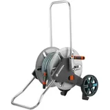 GARDENA CleverRoll M Metall Schlauchtrommel - Classic Schlauch 25m Ø15mm - geeignet für kleinen Garten - Komplettset (18543-26)