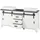 furn.design Doppelwaschtisch 164 x 81 x 43 cm