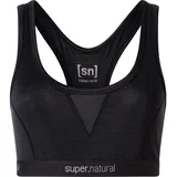 super.natural Sport-BH Schwarz S