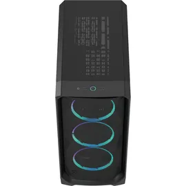 Fractal Design Fractal Meshify 3 Black RGB TG Midi Tower Gaming Gehäuse schwarz